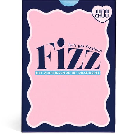 FIZZ Drankspel Kaartspel - 58 kaarten met opdrachten en Mini games - Party game 18+ voor feestjes en vrienden - Verzamel de FIZZ-kaarten