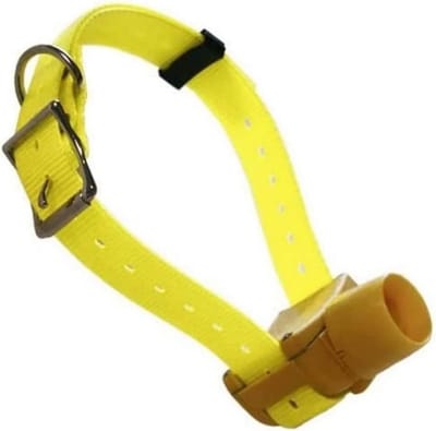 Geel Radiohalsband voor Honden | Hondenhalsband met Beepfunctie