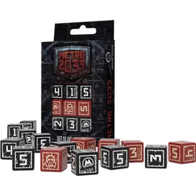 Kaartspel dobbelset Arkhane Asylum Metro 2033