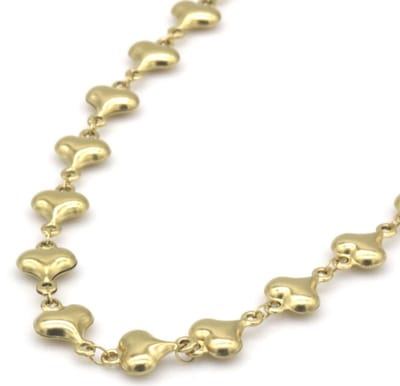 Hartjes ketting - Stainless steel - Verstelbaar 40 tot 45 Centimeter - Romantische halsketting - Cadeautip - Damesdingetjes