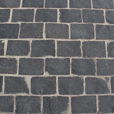 TB basalt Rion natuursteen keien antraciet 14 x 20 x 5/7 cm prijs p...