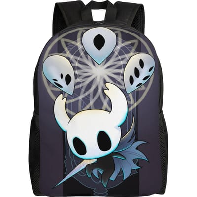 Hollow Knight Videogame Rugzak Mode Rugzakken Student Unisex Trainen Zachte Schooltassen Gepersonaliseerde Rugzak as picture