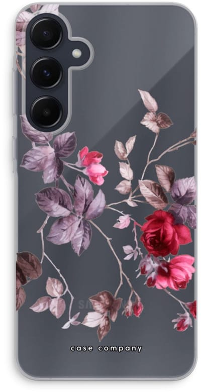 Case Company® - Hoesje geschikt voor Samsung Galaxy A55 hoesje - Mooie bloemen - Soft Cover Telefoonhoesje - Bescherming aan alle Kanten en Schermrand
