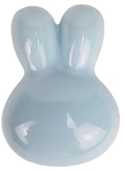 KimDo - Deurknop BabyKamer Commode Konijn - Blauw 2 stuks - Deurknop - Kastknop - Lade knoppen - Meubelgreep - Handvaten - Kast - Lade - Babykamer