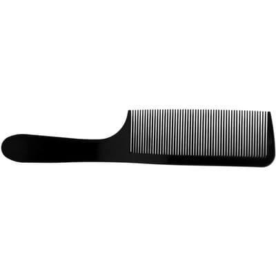 Kam Haar Plastic Gebogen Ontwarrende Knippen Kammen Fijne Tanden voor Salon Huishouden Kapper Paars zwart