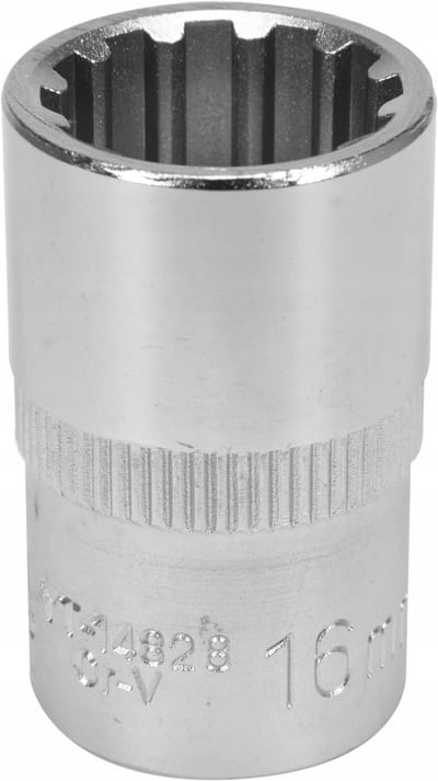 Yato Spline Dop 1/2" x 16mm - Krachtdoppen