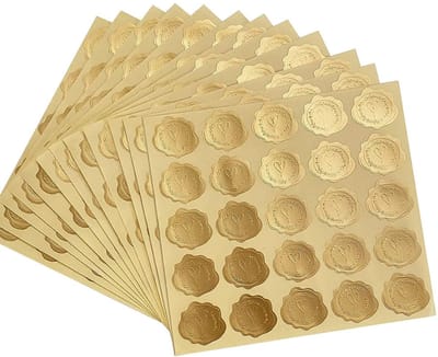 Pakket van 300 waszegels Zelfklevende hartstickers Bruiloftszegelstickers voor huwelijksuitnodigingen Wenskaarten Feestgunsten