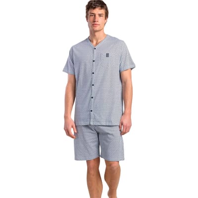 Pyjama-sets Admas Pyjamashort met slipe mouwen Society