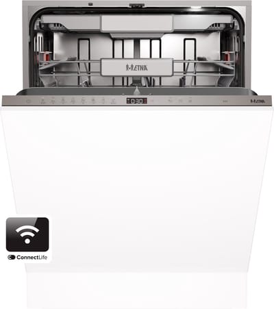 ETNA VW938CR – Volledig geïntegreerde vaatwasser – 16 couverts – Energieklasse A – 38 dB – AutoDose – FanDry – ConnectLife – Automatische deuropening – 60 cm
