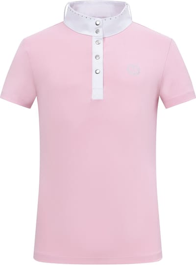 Imperial Riding - Kids Competition shirt IRHBasic glam - Wedstrijdshirt - Candy Floss - Maat 116