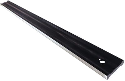Aluminium Rechte Rand - Meetlat Liniaal - Precisie Meten - Vlak tot 0 inch - 50 inch - Zwart