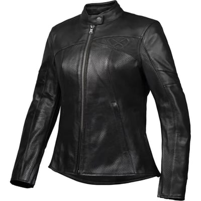 Leren motorjack voor vrouwen Ixon Cranky Air