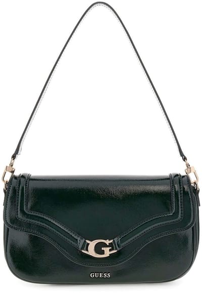 GUESS schoudertas Dea Flap Shoulder Bag Forest donkergroen