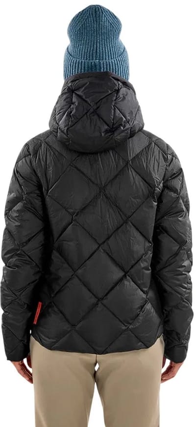 The Mountain Studio Ultralight Hood Donzen Jas Zwart S Vrouw