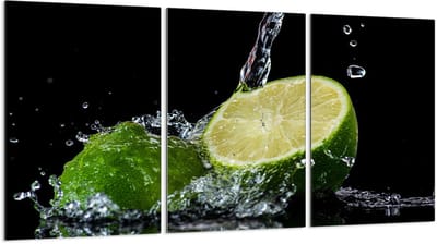 TMK ArtDeko Serie - Beschermplaat voor Fornuis - 3x30x52 cm - Veilig voor Alle Soorten Fornuizen - Glas Gehard