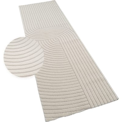 Modern tapijt Aurora crème 80x150 cm