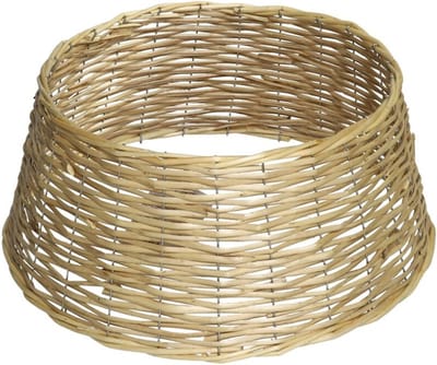Gerimport Kerstboommand - naturel - D46xH21 - hout - kerstboomhuls - voor kerstboom 150-180 cm