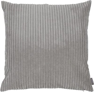 Duke Velvet Rib kussen grijs 45x45cm