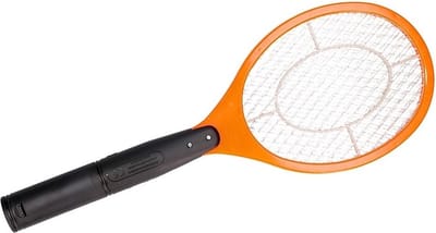 Oranje elektrische vliegenmepper