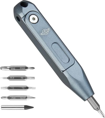 Precisie Schroevendraaier Set 9-in-1 Compact Magnetisch Gereedschap voor Dagelijks Gebruik
