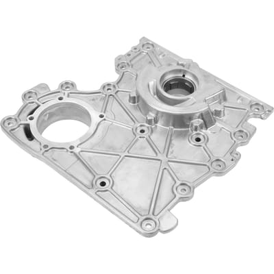 Motor Distributiekettingdeksel met Oliepomp 12628565 Wrijvingsreductie Efficiënt Slijtvast Robuust Vervanging voor white
