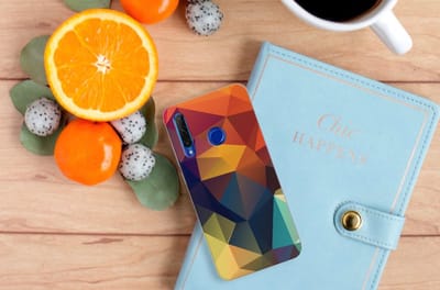 Honor 20 Lite TPU Hoesje Polygon Color