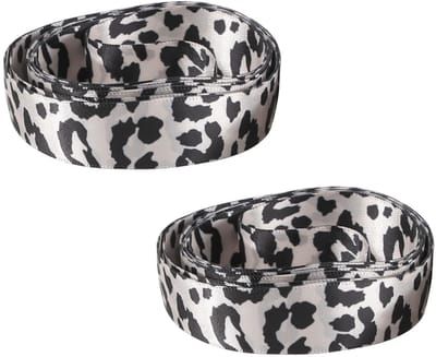 Dailygoods- Schoenveters 2 cm breed - Satijnen Veters - Luipaardpatroon - Geschikt voor Sneakers/Laarzen/Ballerina's - Duurzaam en Flexibel - 100 cm lang - Schoenlint