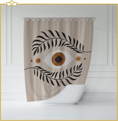 ATTREZZO® Douchegordijn Marc - 150x180 cm