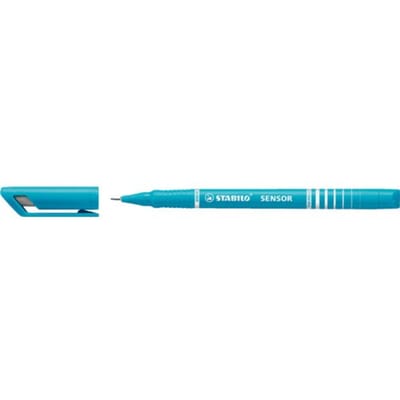 STABILO SENSOR - Fineliner 0,3 mm - Turquoise - per stuk