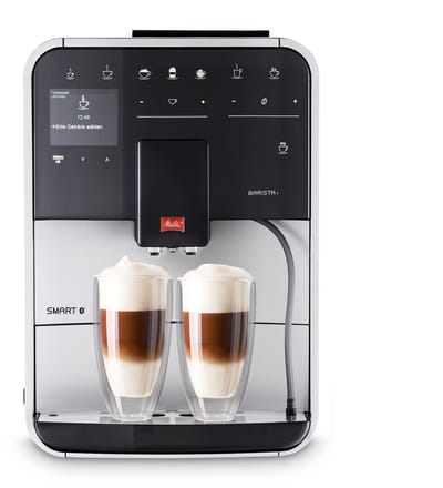 Melitta Barista Smart online T volautomatische Espressomachine F831-101 zilver
