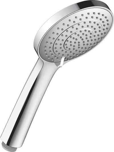 Famanu – Universele handdouche met 3 straalsoorten, regen, intens en zacht, waterbesparende functie, chroom