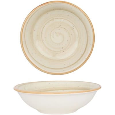Bonna Serveerschaal - Aura Terrain - Porselein - 13 cm (220cc) - set van 2