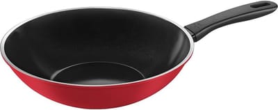 28 cm Wokpan van Aluminium met Keramische Antiaanbaklaag - Geschikt voor Inductie