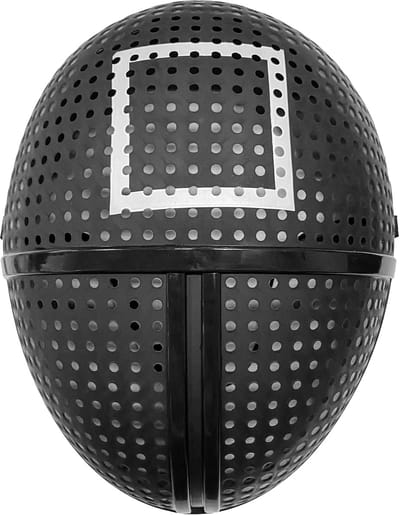 Vegaoo - Vierkant soldatenmasker