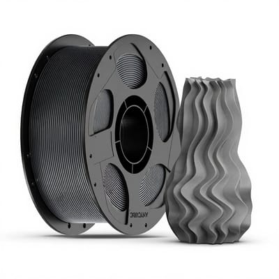 Anycubic PLA Filament Grijs 1KG – 1.75mm Hoogwaardige 3D Printer Filament – Nauwkeurige en Gladde Prints