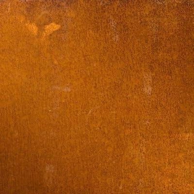 Stalen Plaat - Metaal Vierkant - Bouw en Decoratie - Roestlook Patina - 100x100 cm - Staal