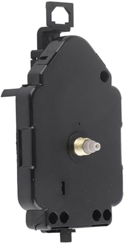 Dailygoods - Kwarts Wandklok - DIY Onderdelen - Eenvoudige Montage - Zwart - Nauwkeurig en Stil uurwerk - Geschikt voor Binnen - Kwarts Klok
