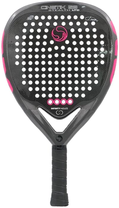 Paddle racket Sane Padel Cinetik 28 - Javi Ruiz - Stealth 3k