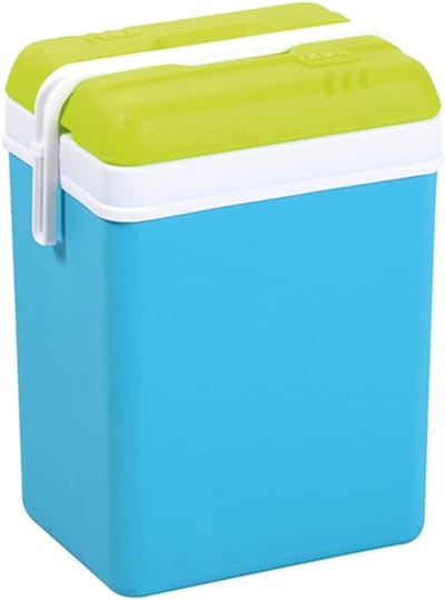 Koelbox 15 L - 21,5 x 30 x 39 cm - Blauw-anijs-groen