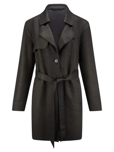 Trenchcoat Van Emilia Lay zwart