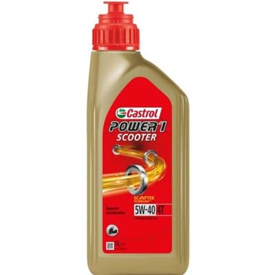 Motorolie CASTROL 1605C4 Power 1 Scooter 4T 5W40 1L