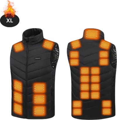 Livano Verwarmde Bodywarmer - Elektrische Bodywarmer - Heated Vest - Jas - Kleding - Oplaadbaar - Heren - XL
