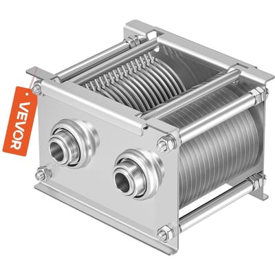 Lame de machine à découper la viande, Lame de remplacement commerciale de 5 mm pour modèle 90 trancheuse alimentaire, Acier inoxydable, pour viande sans os, légumes tendres