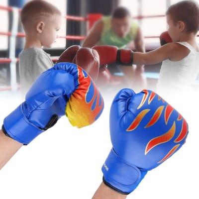 Complete Bokset voor Kinderen - Inclusief Bokshandschoenen, Stootzak en Sparring Accessoires voor Kickboksen en Muay Thai