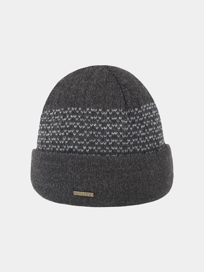 Hatland Wogan No Wind Muts - Heren Mutsen - Anthracite