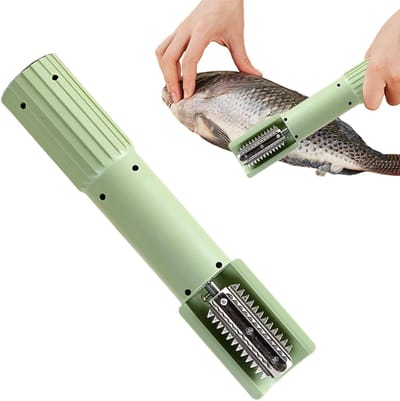 Elektrische Rasp - Keukenapparaat Groente - Snel Ingrediënten Bereiden - Draadloos en Spatvrij - 24.5 cm Lengte - Groen