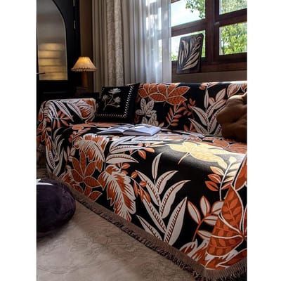 Licht Luxe Bankhanddoek, Populaire Nieuwe Stijl voor Alle Seizoenen, High-end Antislip Kussen Lederen Hoes, Volledige Hoes Stof 180*130cm