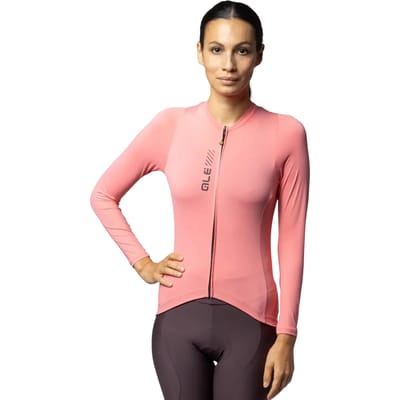 Ale Pragma Color Block Trui Met Lange Mouwen Roze L Vrouw