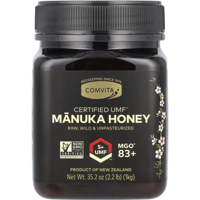 Comvita, Manuka Honing, UMF 5+, MGO 83+, 1 kg (35,2 oz)