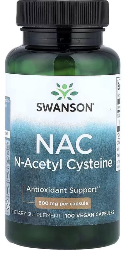 N-Acetyl Cysteine, 600mg - 100 caps